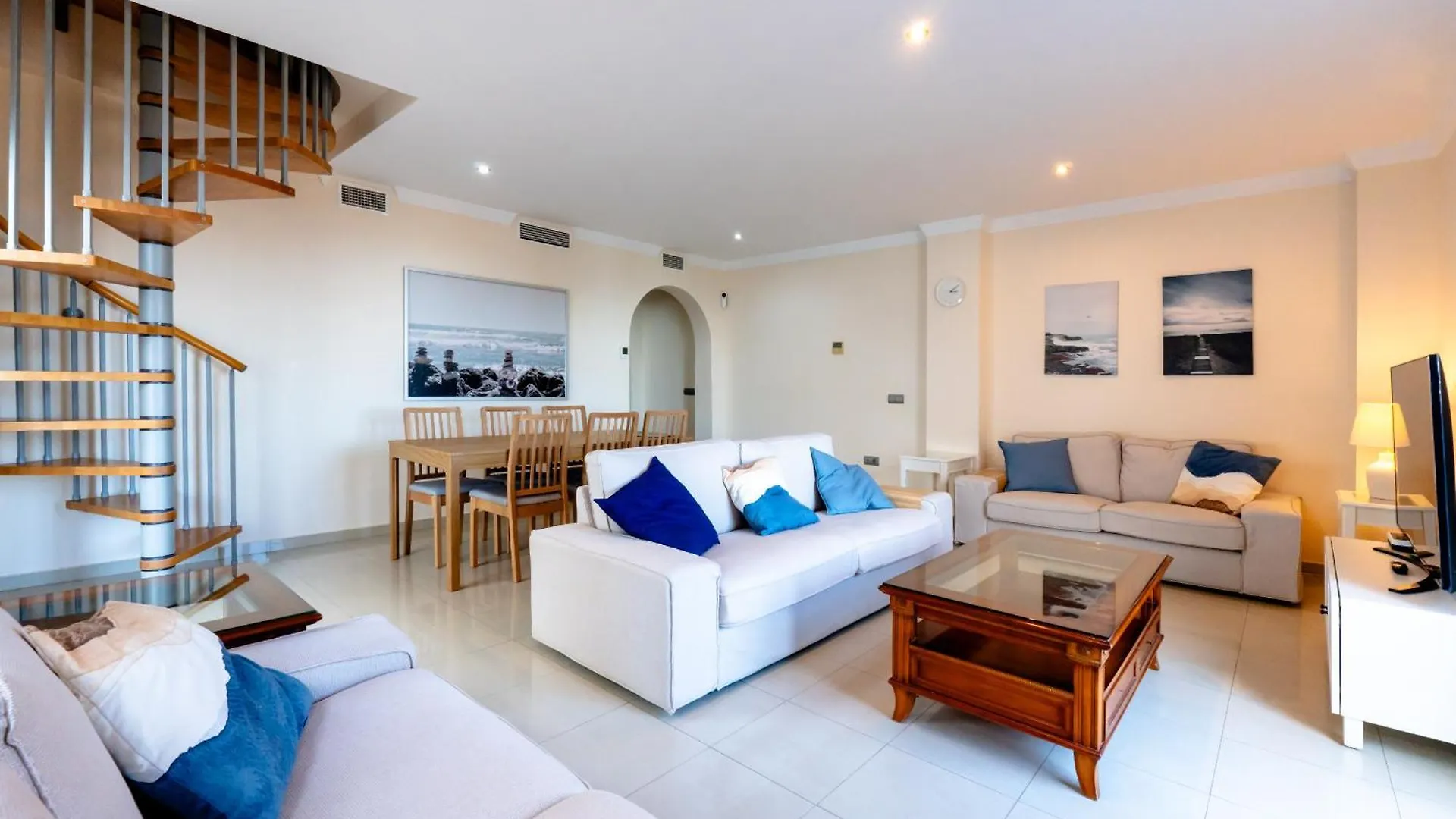 Apartament Mirador De La Estrella - Lovely Beach Penthouse Benalmádena Hiszpania